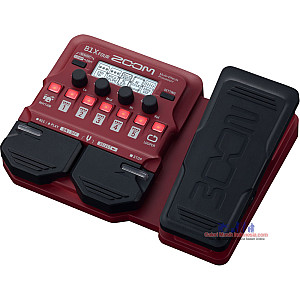 Zoom B1X FOUR with AD16E Bass Multieffects Processor with Expression Pedal